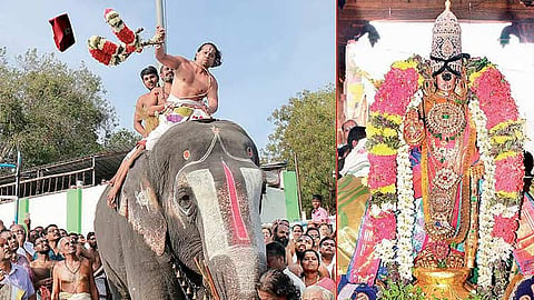 ஆடிப்பெருக்கு நாளில் காவிரி தங்கைக்கு சீர் கொடுக்கும் ரங்கநாதர்