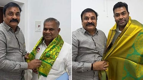 தவெகவில் இணைந்த அதிமுக மாவட்ட செயலாளர்

