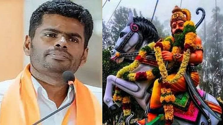 வல்வில் ஓரி திருவிழா கொண்டாடும் அனைவருக்கும் இனிய நல்வாழ்த்துகள் - அண்ணாமலை