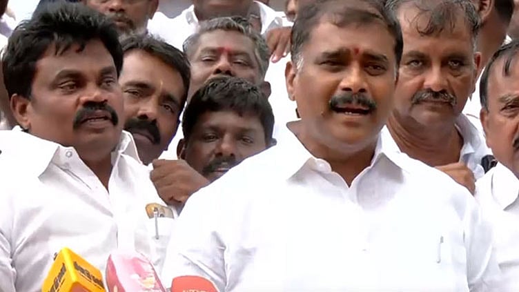 ஆயிரம் சிறைச்சாலைகளை சந்திக்க திமுக தொண்டர்கள் தயார் -  திமுக எம்.எல்.ஏ மார்க்கண்டேயன் 