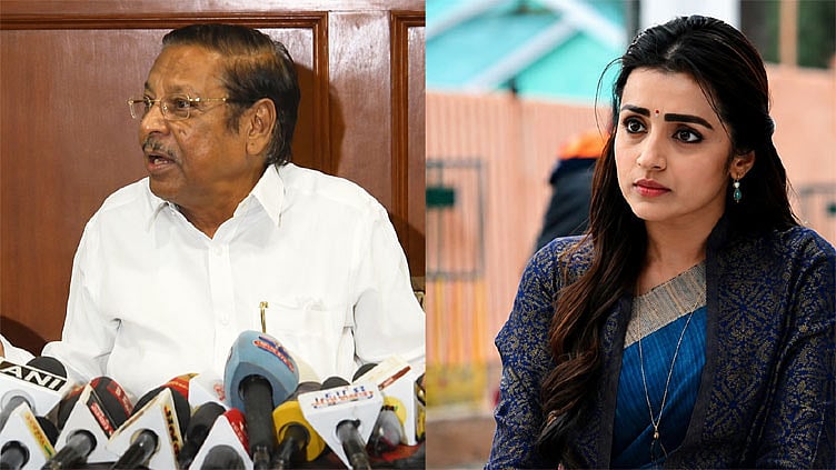 திரிஷா என்ன பிரதமரா? முதல்வரா? - ஆர். எஸ். பாரதி விமர்சனம்