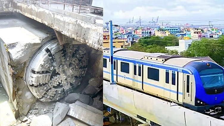 சென்னை மெட்ரோ திட்டம் 2: 11-வது சுரங்கம் தோண்டும் பணி நிறைவு