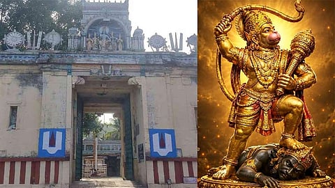 செங்கல்பட்டு கோதண்டராமர் கோவில், வீர ஆஞ்சநேயர்