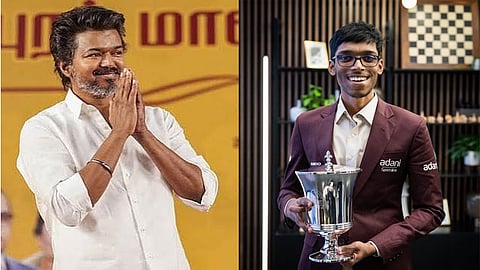 செயின்ட் லூயிஸ் ரேபிட் & பிளிட்ஸ் சாம்பியன்: பிரக்ஞானந்தாவுக்கு முதல்-அமைச்சர் விஜய் வாழ்த்து
