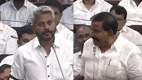 அமைச்சர் மரிய வில்சன் - கே.என். நேரு காரசார விவாதம்