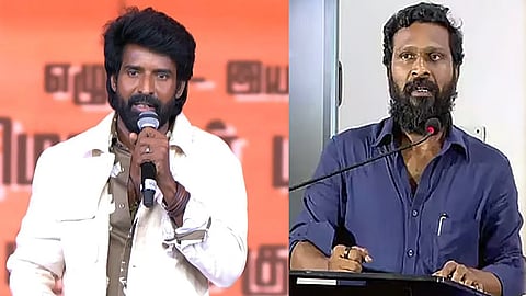 எனக்கு வந்த கைதட்டும் விசிலும்  இயக்குநர் வெற்றிமாறனையே சேரும் - நடிகர் சூரி