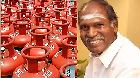 புதுச்சேரியில் கியாஸ் சிலிண்டர் மானியம் மேலும் ரூ.50 உயர்த்தப்படும்; முதல்-மந்திரி ரங்கசாமி அறிவிப்பு