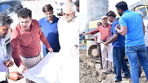 சென்னையில் மழைநீர் வடிகால் பணிகள் குறித்து தெற்கு வட்டார துணை ஆணையர் ஆய்வு..!