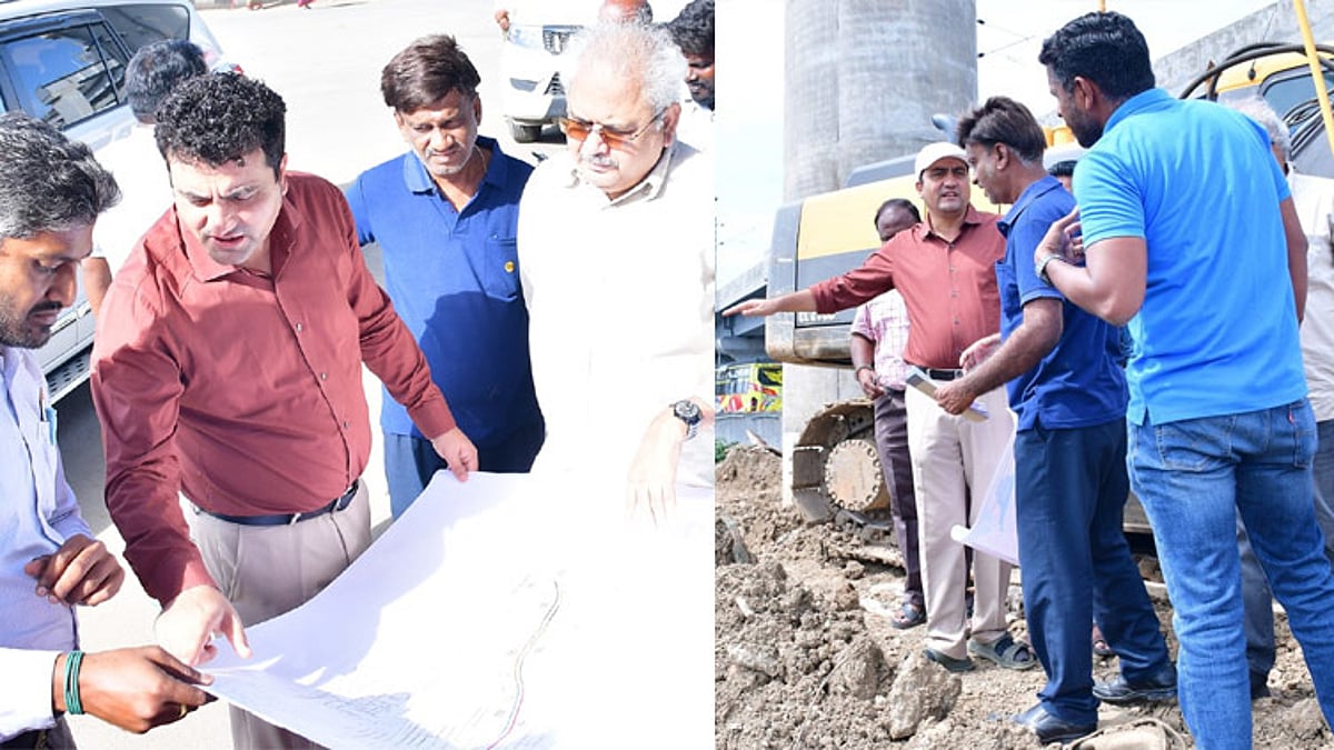 சென்னையில் மழைநீர் வடிகால் பணிகள் குறித்து தெற்கு வட்டார துணை ஆணையர் ஆய்வு..!