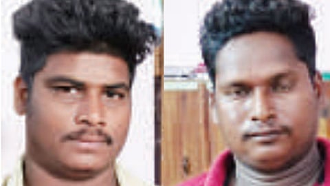 கடலூர் அருகே மணல் கடத்திய 2 லாரிகள் பறிமுதல்; ஓட்டுநர்கள் கைது