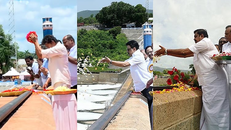 மேட்டூர் அணையை திறந்துவைத்த 7-வது முதல்-அமைச்சர் விஜய்..!