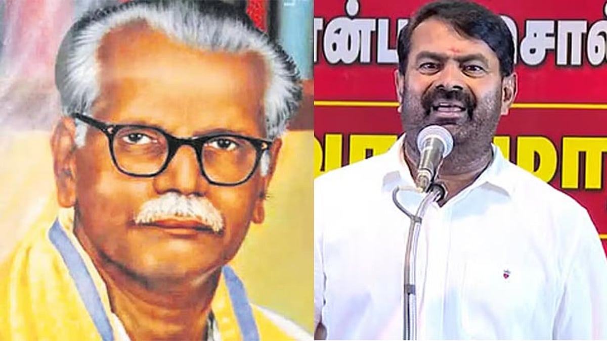 மாணவர்களிடம் தமிழ், இனப்பற்றை வளர்த்தவர் லக்குவனார் - சீமான் புகழாரம்