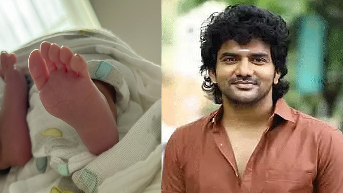 தனது இரட்டை குழந்தைகளுக்கு பெயர் சூட்டியதை பகிர்ந்த நடிகர் கவின்