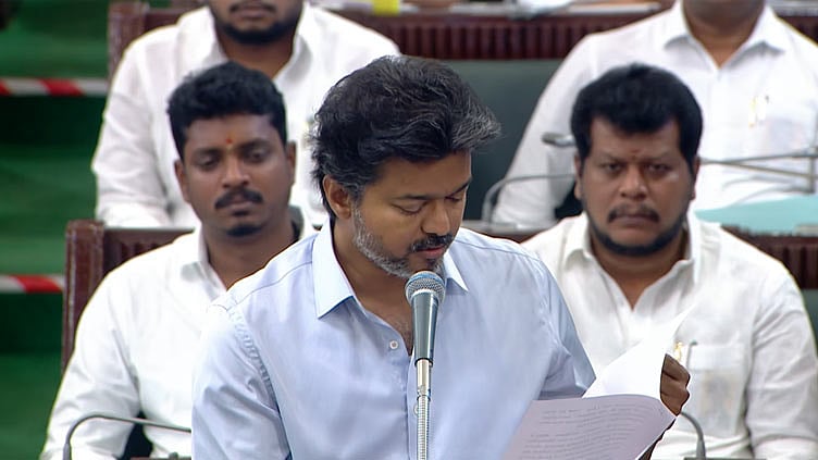 சென்னையில் ரூ.1,200 கோடி மதிப்பீட்டில் புதிய தலைமைச் செயலகம்: 110 விதியின் கீழ் முதல்-அமைச்சர் விஜய் அறிவிப்பு