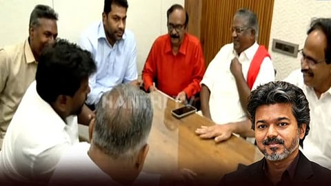 

ஆதரவு கட்சிகளுடன் வரும் 9-ம் தேதி தவெக ஆலோசனை