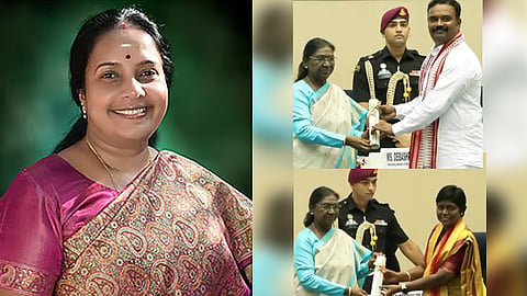 ஜனாதிபதியிடம் விருது பெற்ற தமிழக ஆசிரியர்கள் - வானதி சீனிவாசன் வாழ்த்து  
