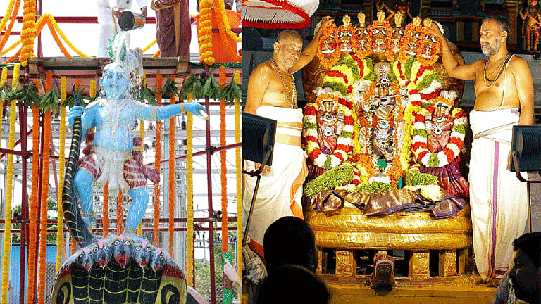 திருமலை, திருப்பதியில் விமரிசையாக கொண்டாடப்பட்ட கோகுலாஷ்டமி விழா