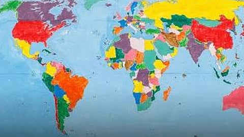 
457 ஆண்டுகளுக்குப் பிறகு உலக வரைபடத்தில் மாற்றம்