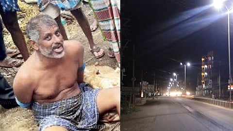 
இரவில் நிர்வாணமாக வலம் வந்த கணவன், மனைவி