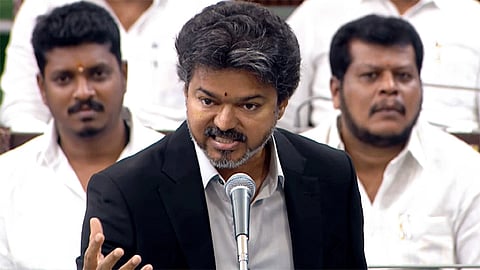 திமுக செய்த ஊழல்கள் இதுதான்.! ஆதாரத்துடன் ஆவேசமாக பேசிய முதல்-அமைச்சர் விஜய்
