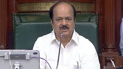 திமுக உறுப்பினர்கள் செய்த செயல்தான் வருத்தம் அளிக்கிறது: சபாநாயகர் ஜே.சி.டி. பிரபாகர்