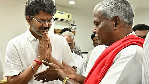 தவெகவுக்கு 5 ஆண்டுகள் ஆதரவு தொடருமா? - பெ.சண்முகம் பதில்