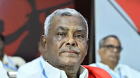 மார்க்சிஸ்ட் கம்யூனிஸ்ட் கட்சியின் தமிழ்நாடு மாநில செயலாளர் பெ.சண்முகம்