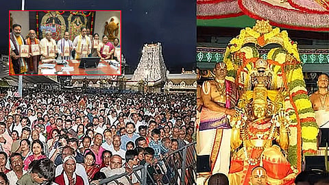 திருப்பதியில் இந்த ஆண்டு 2 பிரம்மோற்சவ விழாக்கள்: விழா கையேடு வெளியீடு