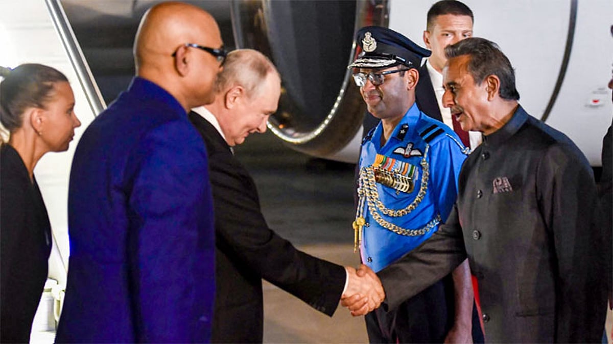பிரிக்ஸ் மாநாடு: ரஷிய அதிபர் புதின் வருகை- டெல்லியில் பலத்த பாதுகாப்பு