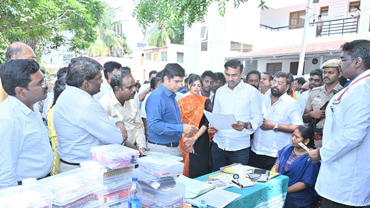 கவுண்டம்பாளையம் தொகுதியில் டெங்கு தடுப்பு நடவடிக்கை; அமைச்சர் அருண்ராஜ் மற்றும் எம்.எல்.ஏ கனிமொழி ஆய்வு