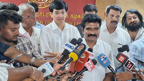 அமைச்சர் நிர்மல்குமார் பேட்டி