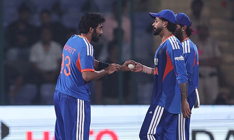 
இந்திய அணிக்கு 160 ரன்கள் இலக்கு நிர்ணயித்த ஆப்கானிஸ்தான் 
