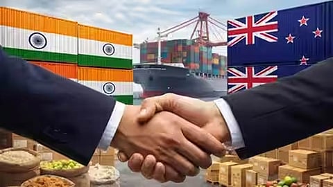 இந்தியா - நியூசிலாந்து தடையற்ற வர்த்தக ஒப்பந்தம் அடுத்த மாதம் முதல் அமல்

