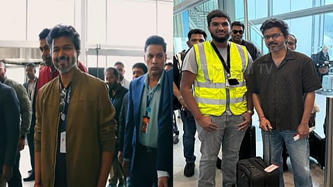 லண்டன் பயணம் நிறைவு: சென்னை புறப்பட்டார் முதல்-அமைச்சர் விஜய் 