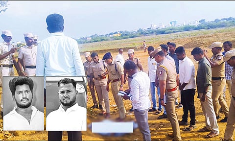 சிவகங்கையில் பயங்கரம்: ஓட, ஓட விரட்டி 2 வாலிபர்கள் வெட்டிக்கொலை : 5 பேர் கைது