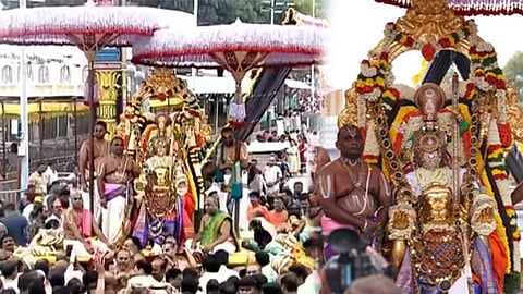 திருப்பதி பிரம்மோற்சவம், அனுமன் வாகனத்தில் மலையப்ப சுவாமி வீதிஉலா
