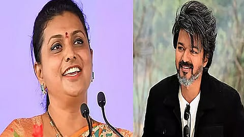 அதிர்ஷ்டத்தால் விஜய் முதல்-அமைச்சராகிவிட்டார் - நடிகை ரோஜா 