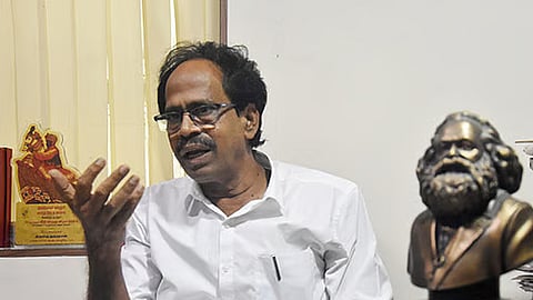 தவெக அரசை கவிழ்க்கும் எண்ணம் இல்லை: மு.வீரபாண்டியன்