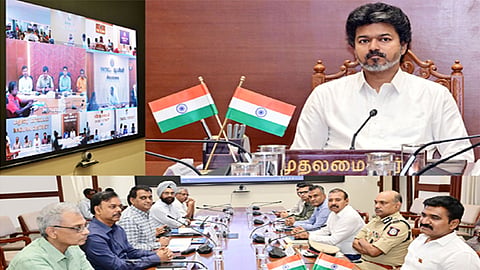மலைப்பகுதிகள், நிலச்சரிவு அபாயம் உள்ள பகுதிகளில் சிறப்பு கவனம் செலுத்த முதல்-அமைச்சர் விஜய் அறிவுறுத்தல்