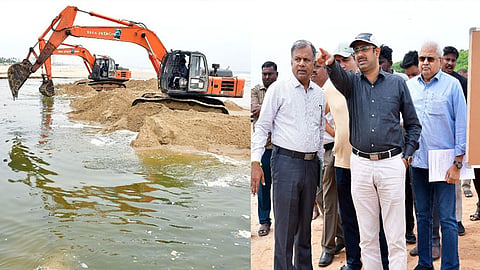 வடகிழக்குப் பருவமழை: முன்னெச்சரிக்கை நடவடிக்கைகள் குறித்து மாநகராட்சி ஆணையாளர் ஆய்வு