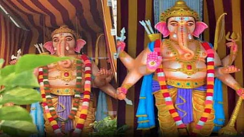 சாதனைப் புத்தகத்தில் இடம்பெற்ற 63 அடி பிரமாண்ட களிமண் விநாயகர்! 
