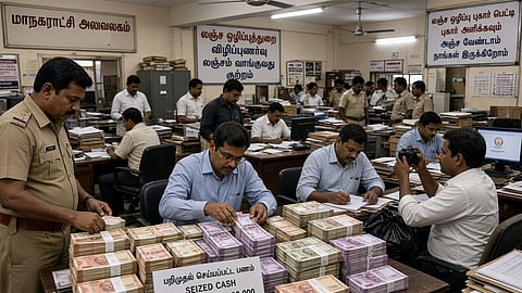 தமிழகத்தில் அரசு அலுவலகங்களில் லஞ்ச ஒழிப்புத்துறை சோதனை ; ரூ. 1.73 கோடி பறிமுதல்

