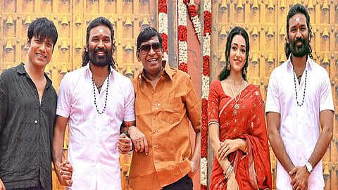 தனுஷின் 56வது  படத்தின் படப்பிடிப்பு பூஜையை  மாநாடாக்கிய ரசிகர்கள்  -  வடிவேலு பாராட்டு