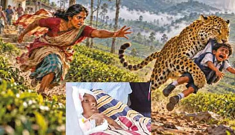 வால்பாறையில் சிறுத்தையிடமிருந்து மகனைப் போராடி மீட்ட வீரத்தாய்!