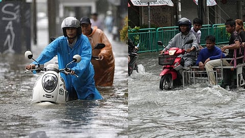 தாய்லாந்தில் கனமழை, வெள்ளம்; மக்கள் அவதி

