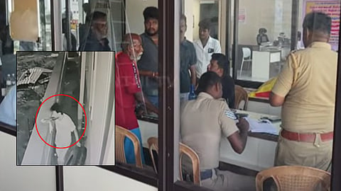 அரியலூர்: கடைகளில் பணத்தை திருடிவிட்டு சி.சி.டி.வி. ஹார்டு டிஸ்க்கை தூக்கிச் சென்ற திருடன் 