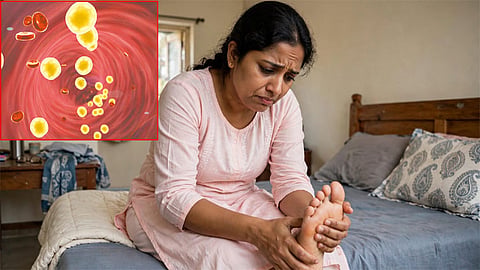 கொழுப்புச் சத்து அதிகரிப்பை உணர்த்தும் அறிகுறிகள்