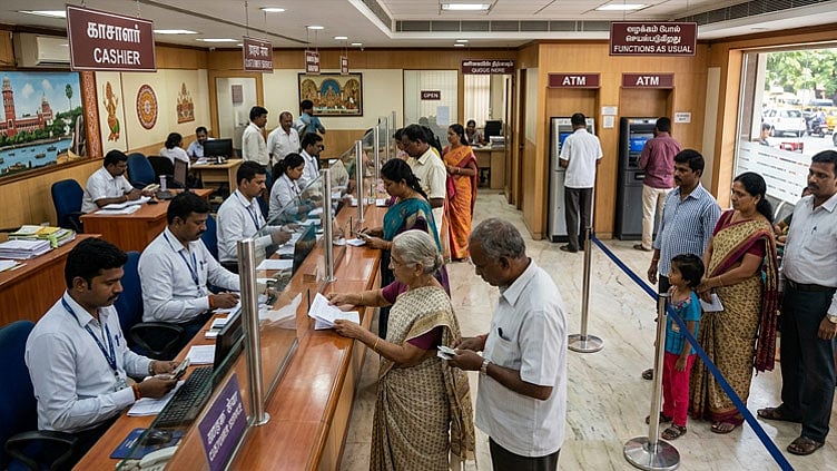 3 நாள் வேலை நிறுத்தம்: வங்கிகள் இன்று வழக்கம்போல் செயல்படும்