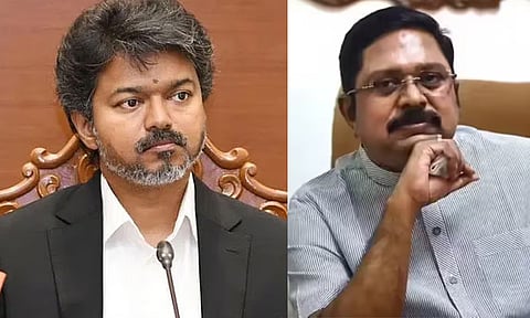 கேள்விகளுக்கு பதிலளிக்க அஞ்சும் த.வெ.க. அரசால் எப்படி வெளிப்படையான ஆட்சியை வழங்க முடியும்.. ? - டி.டி.வி. தினகரன் கேள்வி