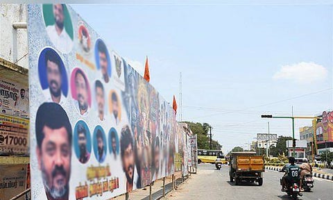 புதுச்சேரியில் இன்று முதல் பேனர், கட்அவுட், விளம்பர பலகைகள் வைக்கத் தடை
